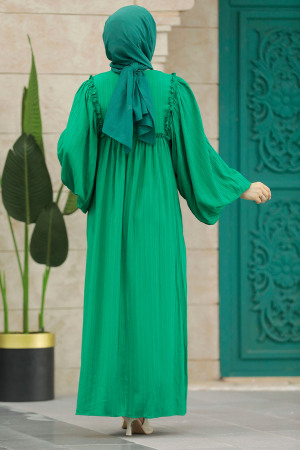 Green Women Dress 70301Y - 3