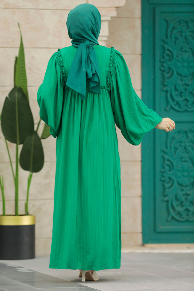 Green Women Dress 70301Y - 3