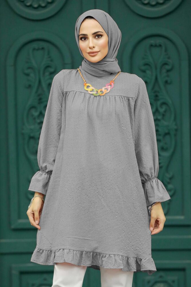 Grey High Quality Tunic 5281GR - 1