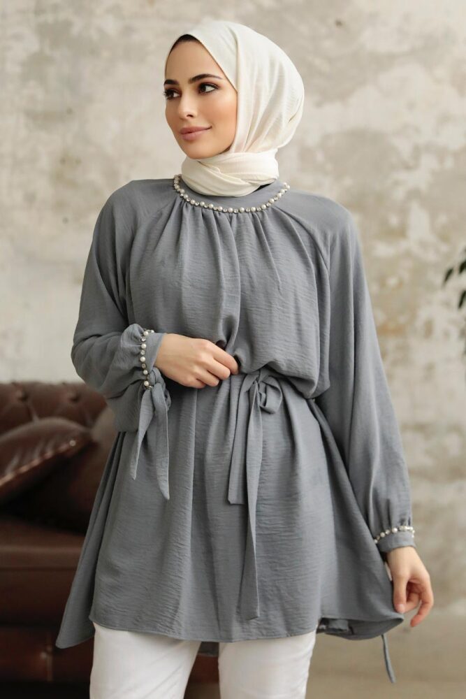 Grey High Quality Tunic 597GR - 3
