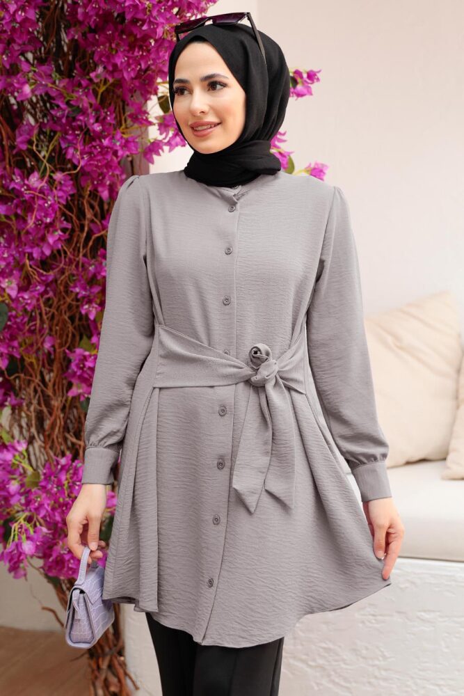 Grey Modest Tunic 5691GR - 1