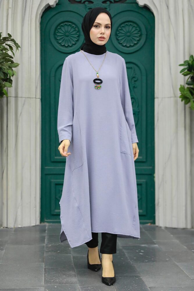 Grey Muslim Tunic 2450GR - 1