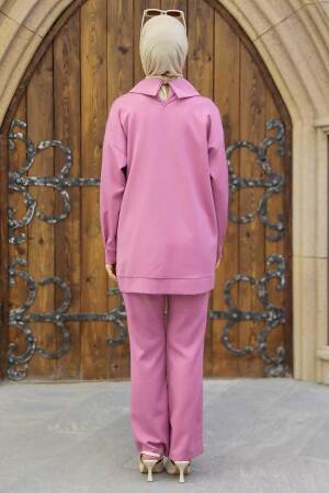 Neva Style - Gül Kurusu Tesettür İkili Takım 5211GK - 6