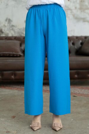 Neva Style - İndigo Blue Hijab Turkish Trouser 70051IM - 1