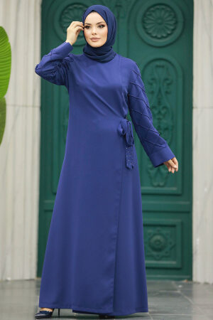 İndigo Blue Women Abaya 20631IM - 3