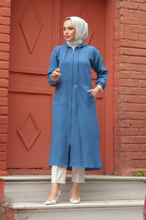 İndigo Blue Women Coat 511IM - 2