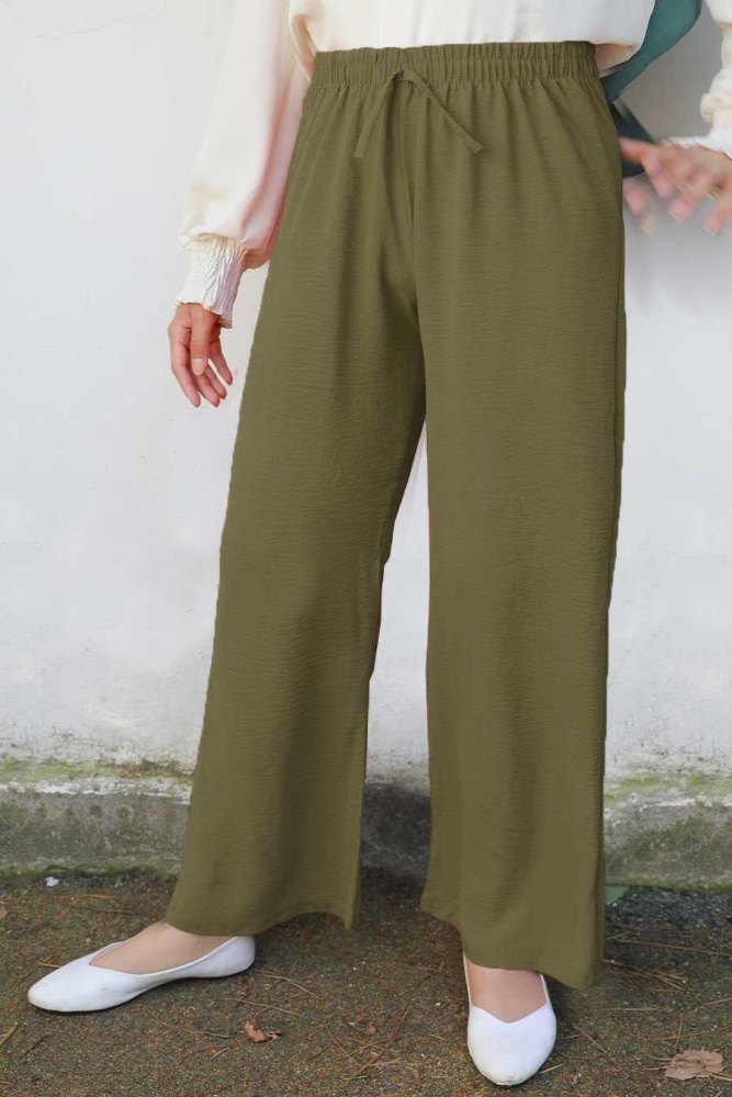 Neva Style -Khaki Hijab Dress 10049HK - 1