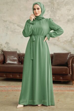 Khaki Plus Size Dress 2971HK - 1