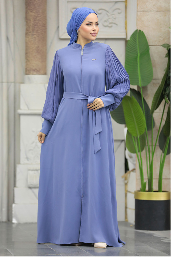 Lavender Dubai Abaya 20079LV - 2