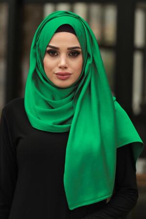 Neva Style - Light Green Shawl 7501AY - 1