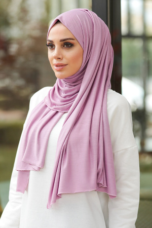 Neva Style - Lila Penye Şal 7528LILA - 1