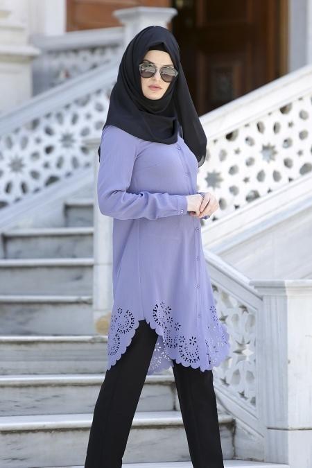 Neva Style - Lila Tunik - 2