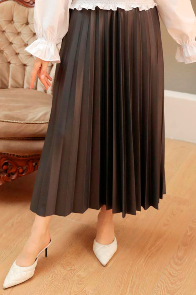 Black Hijab For Women Skirt 35151S - 2