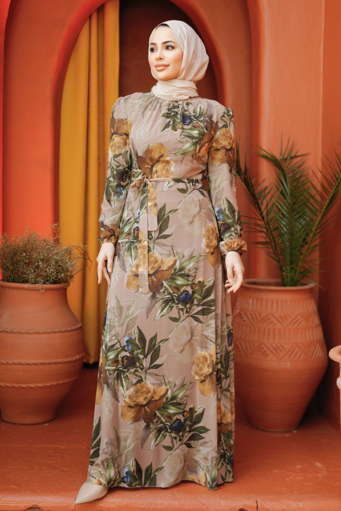 Mink High Quality Dress 27932V - 2