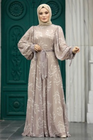 Neva Style - Mink High Quality Dress 33072V - Thumbnail