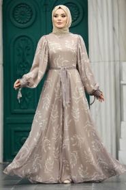 Neva Style - Mink High Quality Dress 33072V - Thumbnail