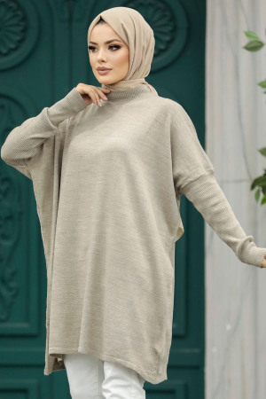 Mink High Quality Knitwear Tunic 3399V 