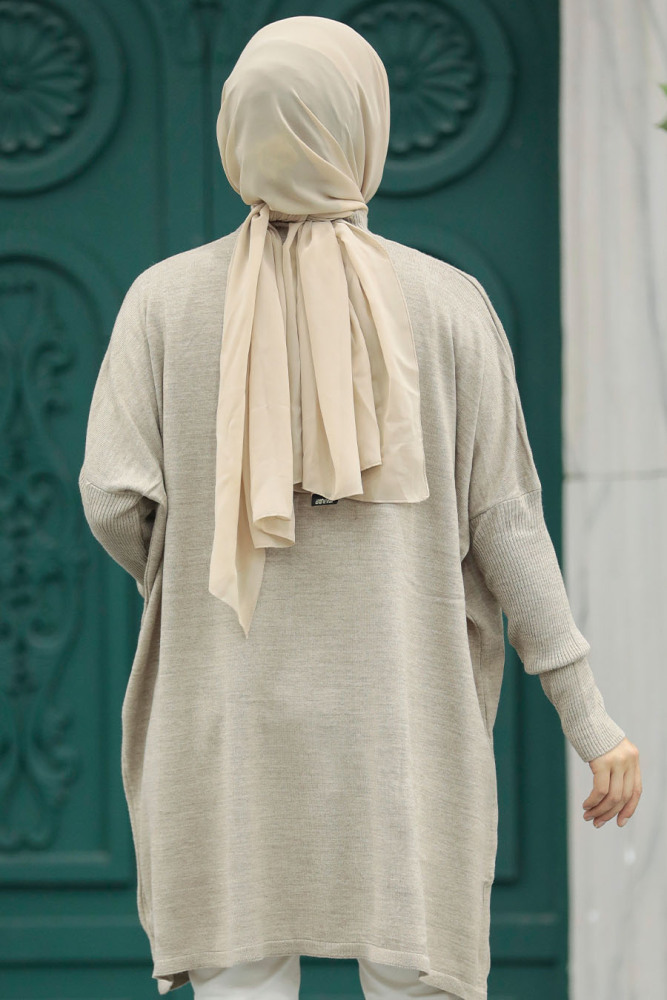 Mink High Quality Knitwear Tunic 3399V - 4