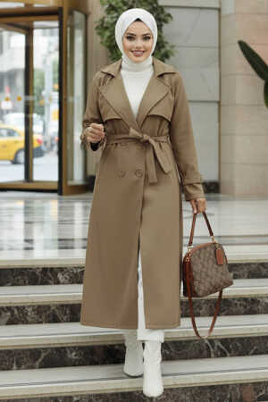 Mink High Quality Trench Coat 6103V 