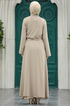 Mink High Quality Turkish Abaya 34930V - 4