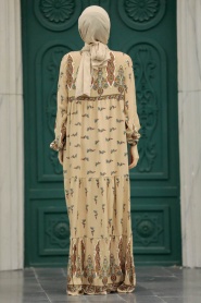 Neva Style - Mink Islamic Clothing Dress 50092V - Thumbnail