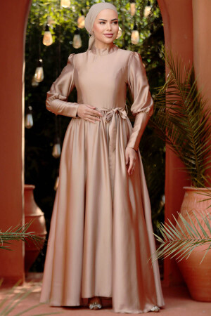 Mink Plus Size Evening Gowns 60801V - 2