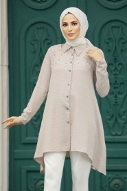 Neva Style - Mink Women Tunic 4602V - Thumbnail