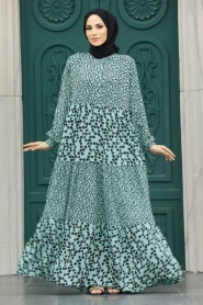 Neva Style - Mint High Quality Dress 30171MINT - Thumbnail