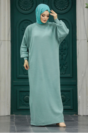 Mint Long Knitwear Dress 34293MINT - 2