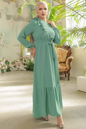 Mint Modest Long Dress 659MINT - 1