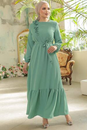 Mint Modest Long Dress 659MINT - 2