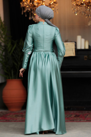 Mint Plus Size Evening Gowns 60801MINT - 2