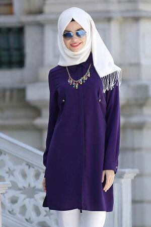 Neva Style - Mor Tunik - 2