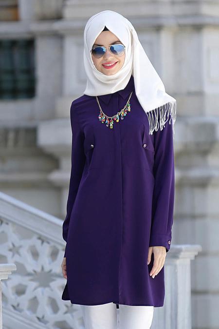 Neva Style - Mor Tunik - 2