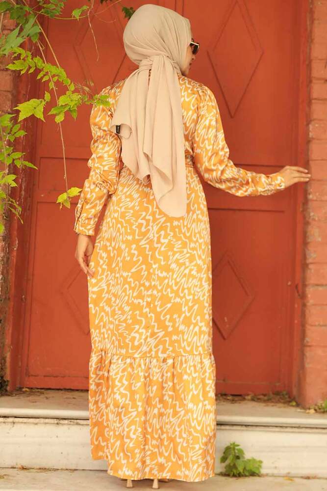 Mustard High Quality Dress 3430HR - 3