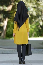 Neva Style - Mustard Hijab Tunic 810HR - Thumbnail