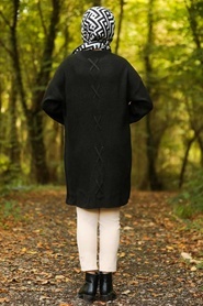 Neva Style - Noir Tricots Tunique 15439S - Thumbnail