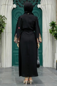 Neva Style - Patterned Modest Dress 12153DSN - Thumbnail
