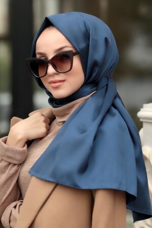 Neva Style - Petrol Blue Shawl 7501PM - 1