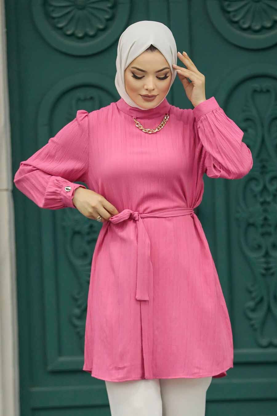 Pink Women Tunic 6210P - Neva-style.com
