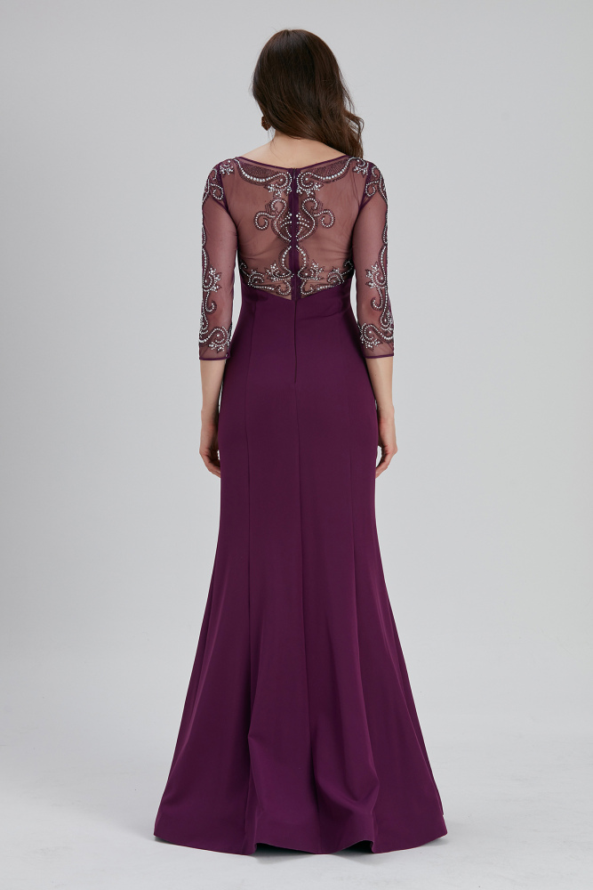 Neva Style - Plum Color Prom Dress 4367MU - 4