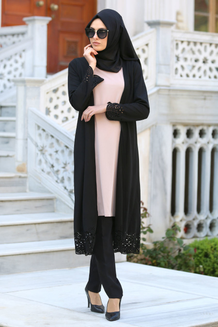 Neva Style - Powder Pink Hijab Tunic 2104PD