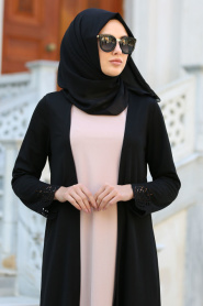 Neva Style - Powder Pink Hijab Tunic 2104PD - Thumbnail