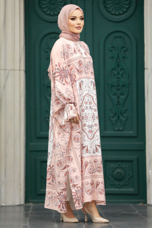 Powder Pink Long Sleeve Tunic 20512PD - 2