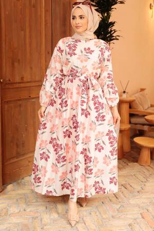 Neva Style - Robe en mousseline 5707SMN - 2