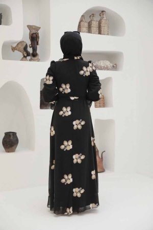Neva Style - Robe Hijab Blanche 32941B - 10