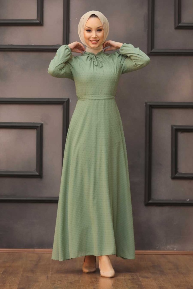 Neva Style Robe Hijab Verte Ages 2734CY Tesetturisland