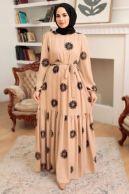 Neva Style - Robe Hijab Vison 10281V - Thumbnail