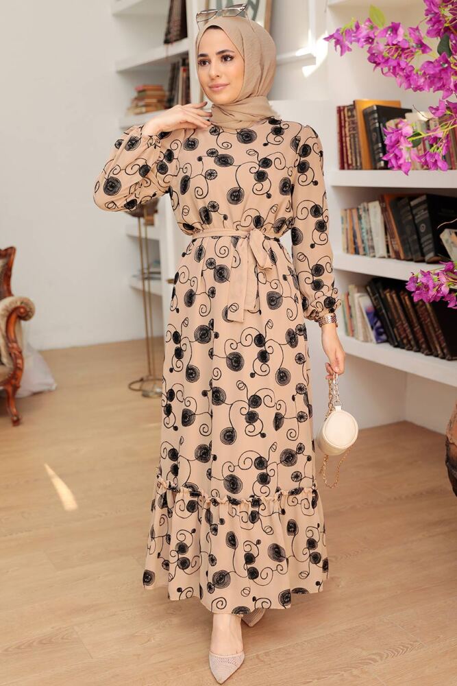 Neva Style - Robe Hijab Vison 13311V - 2