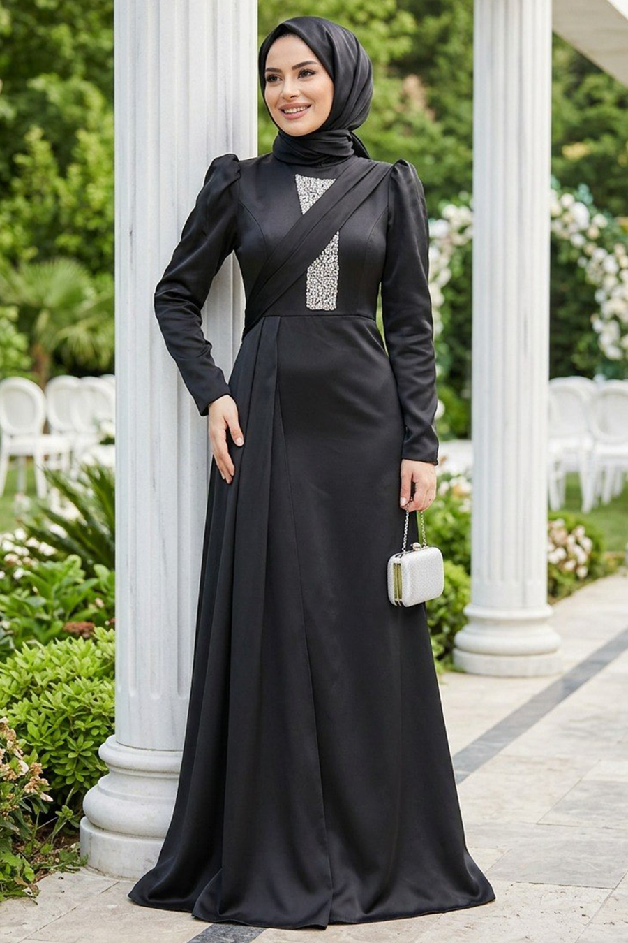 black hijab dress Satin Wedding 22891S Size:US 7 / EU 38 The wrap can be Size_5XL Frozen Princess Dress |